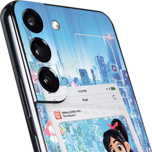 Disney Wreck-it Ralph and Vanellope Instagram Pose Galaxy S22 Plus Skin